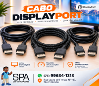 Cabo Displayport em Salvador e Região