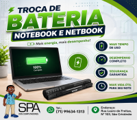 Troca de Bateria de Notebook e Netbook Próximo a Ceasa