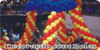 Decoração com bolas